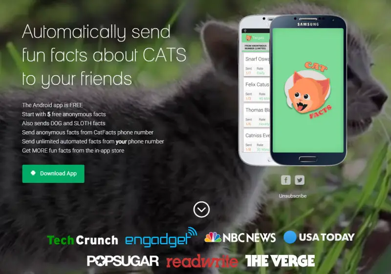 Cat Facts Subscription Free - Food Ideas