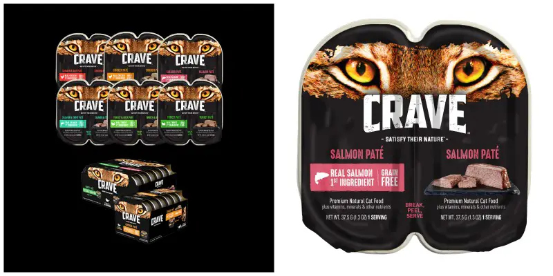 crave cat food wet