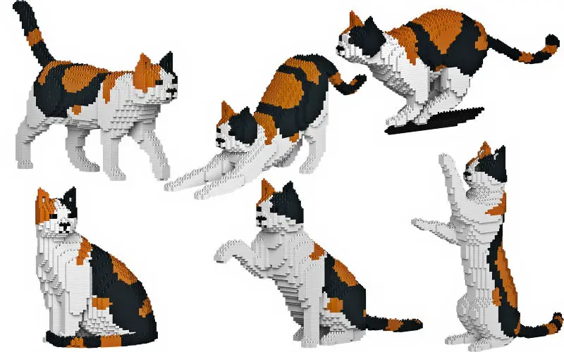 Lego calico cat cheap