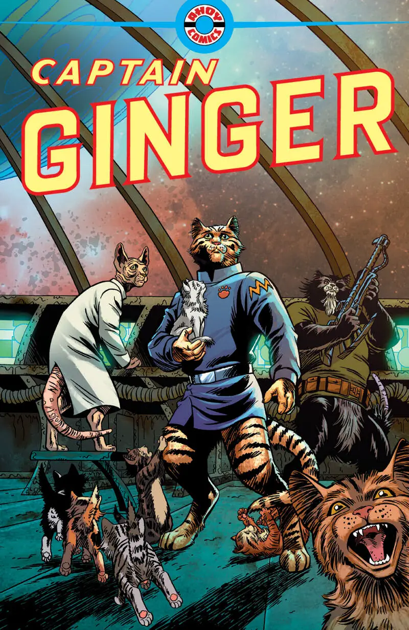 Captain Ginger – Starship Superhero - The Purrington Post