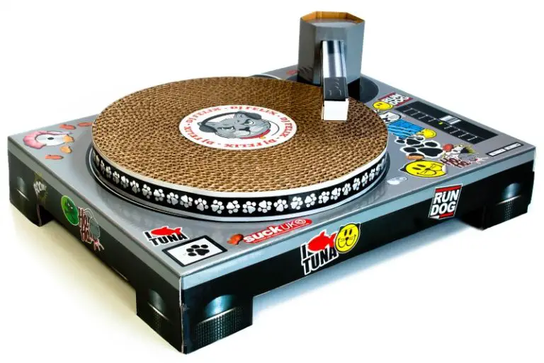 turntable cat scratcher